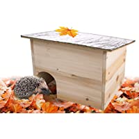 Gardigo 90568 - Casa de Madera para Erizos- Entrada Laberinto